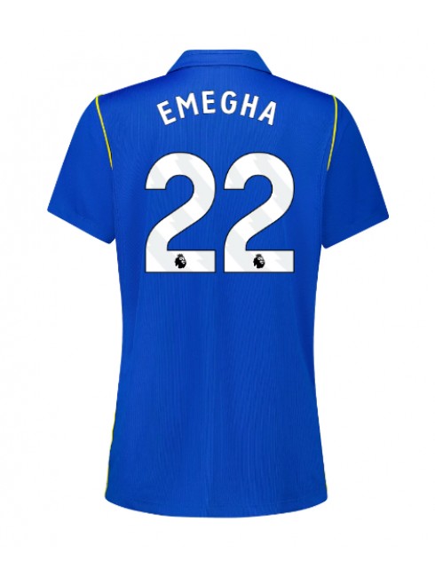 Zenske Futbalové oblečenie Chelsea Emmanuel Emegha #22 2026-27 Krátky Rukáv - Domáci Zenske Futbalové oblečenie Chelsea Emmanuel Emegha #22 2026-27 Krátky Rukáv - Domáci